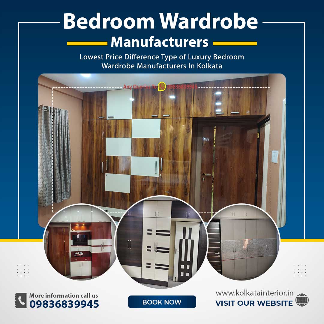 best bedroom wardrobe manufacturers kolkata