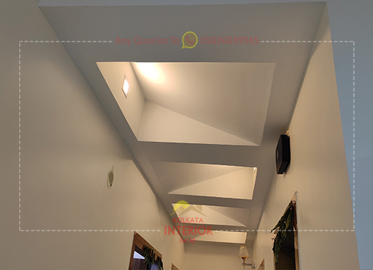 corridor false ceiling ideas kolkata