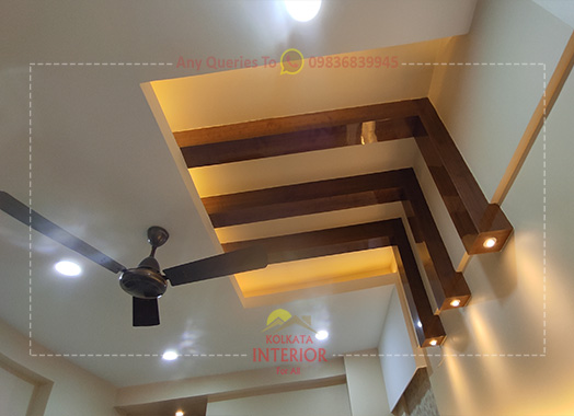 wooden false ceiling ideas kolkata