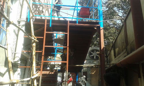 Emergency Exit Staircase Fabrication Kolkata