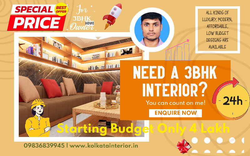 3 BHK Interior Design Cost In Kolkata 3 bhk interior design cost in kolkata