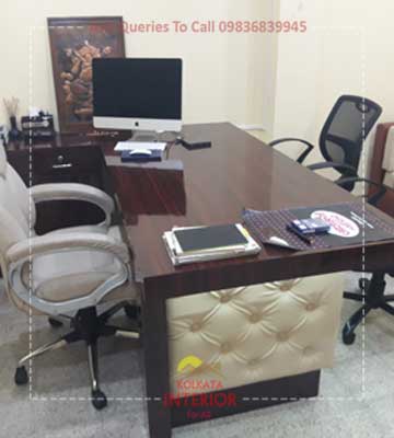 low budget office interior west bengal
