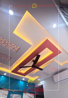 false ceiling cost for 11x13 room in kolkata