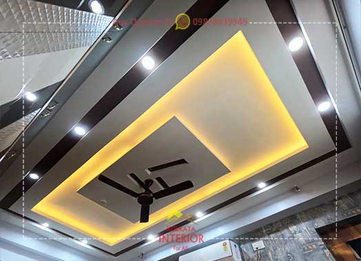 false ceiling cost for 11x15 room in kolkata
