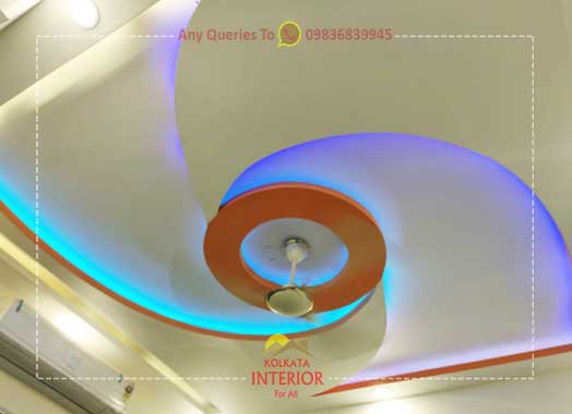 living room false ceiling cost in kolkata