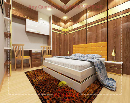 1 lakh budget bedroom interior design