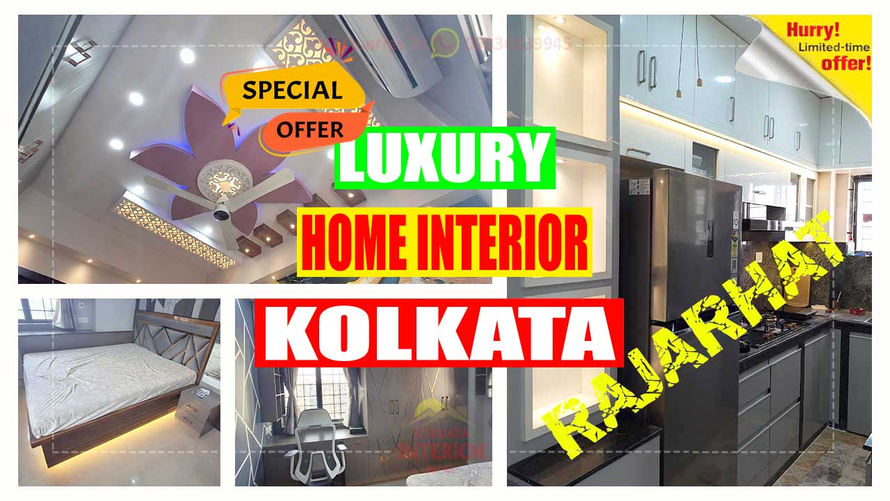 3BHK Interior Design Rajarhat Green Height Under 20 Lakhs