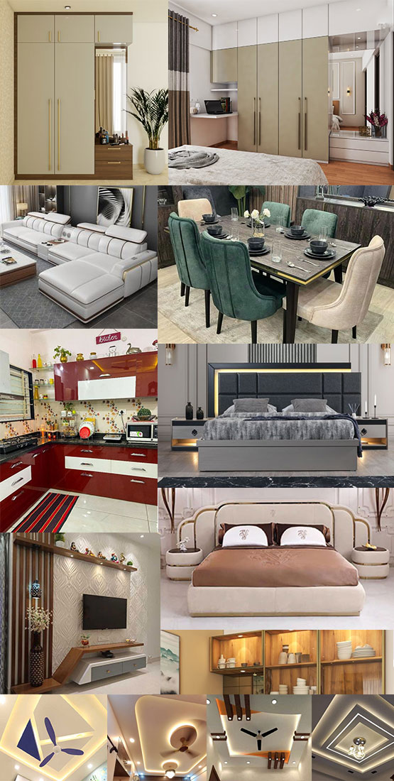 4.5 Lakhs Budget Flat Interior Kolkata