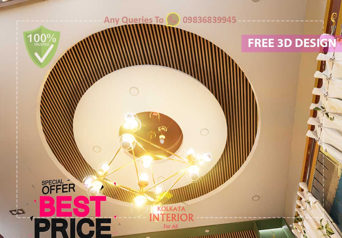 3BHK luxury interior Kolkata