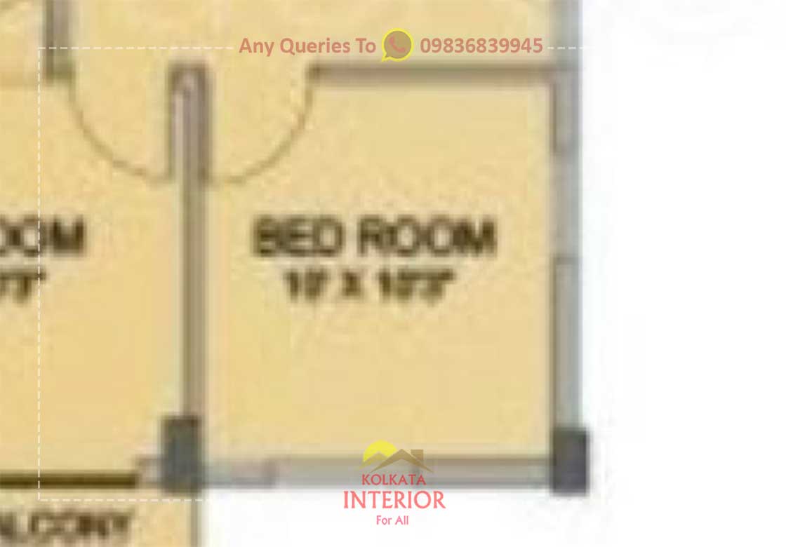 10 by 10.5 Room Interior Design Asansol