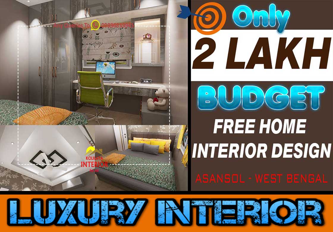 Interior Design In Asansol Under 2 Lakh Budget