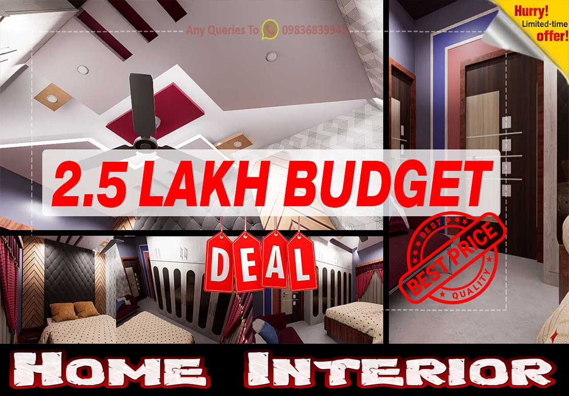 Luxury Interior Under 2.5 Lakh Budget