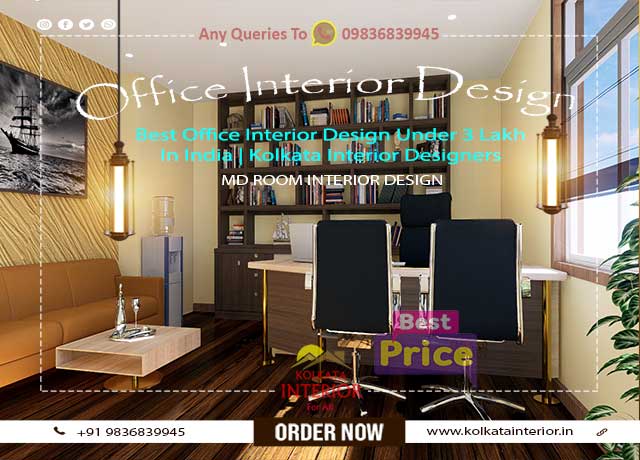 office interior design cost per square foot in india