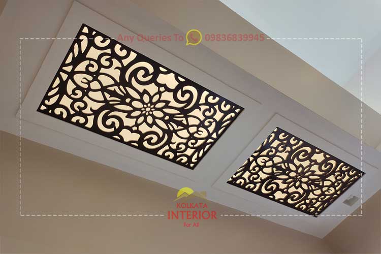 Jali False Ceiling Design Ideas North Kolkata