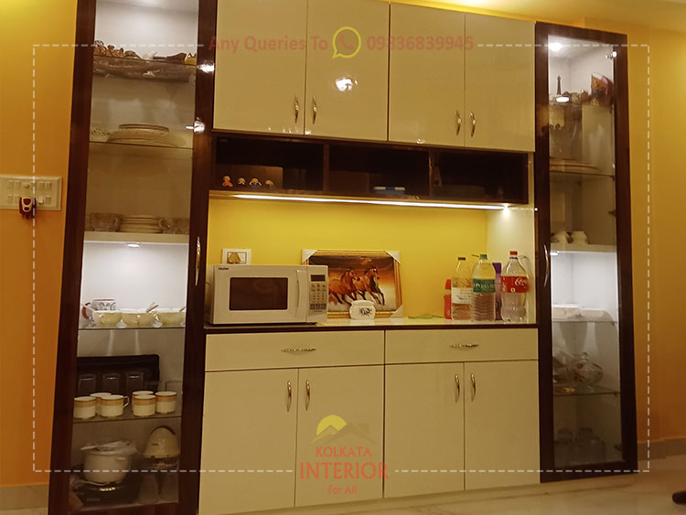 10 Lakhs 4BHK Interior Design Purbachol Kolkata