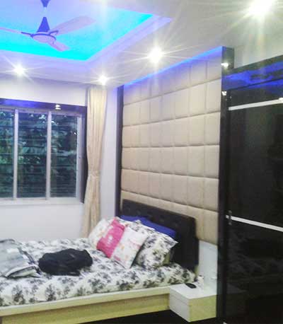 3 bhk flat interior designers decorator kamalgazi kolkata