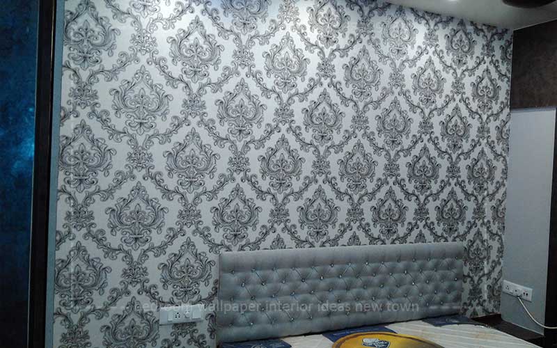 bedroom wallpaper interior ideas new town
