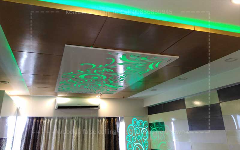wooden false ceiling design ideas new town