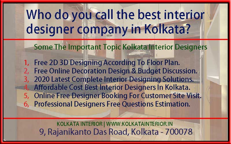 which is the best interior designer company in kolkata